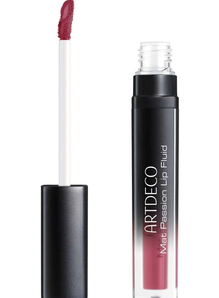 MAT PASSION LIP FLUID 72 PINKY SWEAR - Creamy liquid lipstick for a matte finish with high coverage
